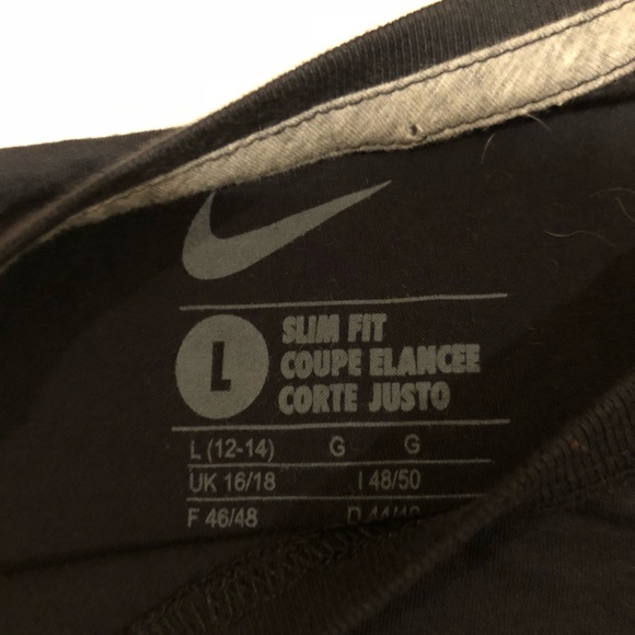 Nike Woman’s Scottsdale shirt large slim black - Picture 2 of 2